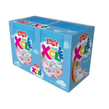 Imagem de Chiclete Unicórnio Mini Xclé C/24 unidades de 11g - Docile