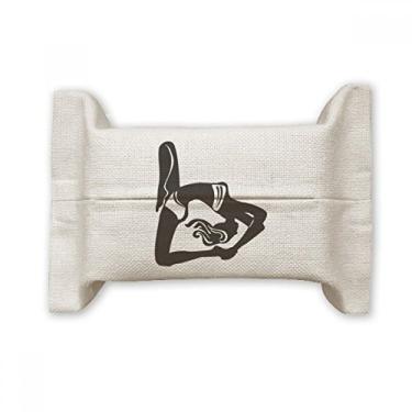 Imagem de Bolsa de linho de algodão para meninas Yoga Stretch Keep Healthy Sports