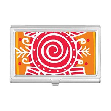 Imagem de Porta-cartões Vortex Mexico Totems Civilização Antiga Carteira de bolso