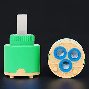 Imagem de Cartucho de torneira de cerâmica, válvula de cartucho de disco de cerâmica para torneiras de misturador monobloco para banheiro ou cozinha (35 mm)