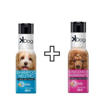 Imagem de Shampoo K Dog  Neutro + Condicionador Kdog - Sanol