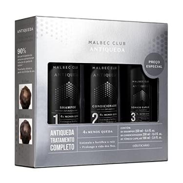 Imagem de Kit Tratamento Malbec Club Antiqueda 3 itens