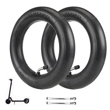 Imagem de MIMIRACLE Tubo interno 50/75-6.1 para pneu traseiro de 8,5 polegadas 8 1/2 x2 compatível com Gotrax GXL V2 Hiboy S2 Pro Xiaomi M365 Pro 1S MI3 Lite Pro2 Válvula Dobrada Scooters Elétricos - Pacote com 2