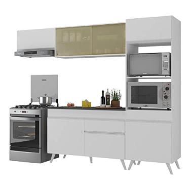 Imagem de Armário de Cozinha Compacta 4 peças Mp3691.891 Veneza Branco
