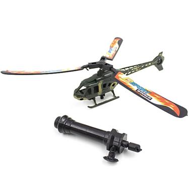 Imagem de Helicoptero De Brinquedo Que Voa Lançador Puxa Corda
