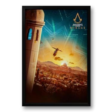 Imagem de Quadro com Moldura Assassin's Creed Mirage - 40x60cm