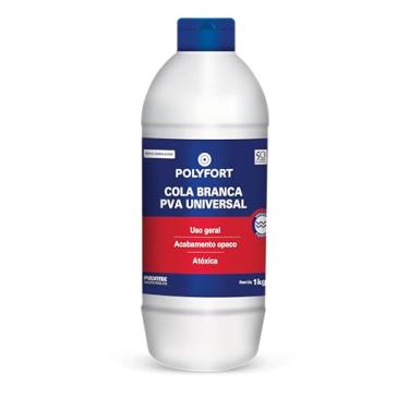 Imagem de Cola Para Madeira 1X1Kg, Pulvitec 408450, Branco