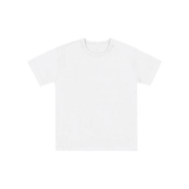 Imagem de Camiseta Masculina Básica Branca 04 Ao 10 - Fakini