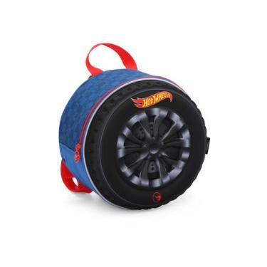 Imagem de Lancheira Termica Escolar Hot Wheels Infantil Resistente - Luxcel