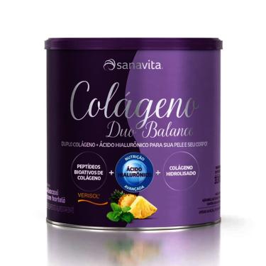 Imagem de Colágeno Duo Balance abacaxi com hortelã - Sanavita