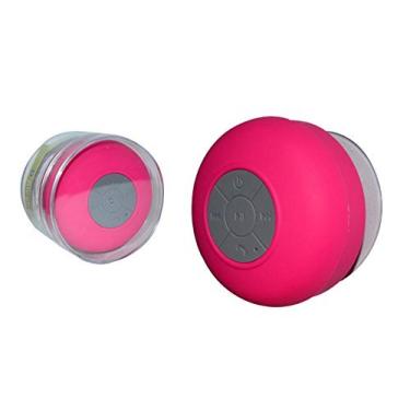 Imagem de Mini Caixa de Som Resistente a Agua Bluetooth MP3 Atender Chamadas Rosa