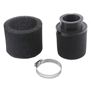 Imagem de LIYYDS Limpador de filtro universal de 38 mm, 39 mm, 40 mm, preto, espuma dupla, para 50cc - 90cc 110cc 125cc motocicleta ATV Quad Scooter Go Kart Moped Pit Dirt Racing Super Bike