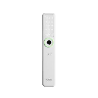 Imagem de Fechadura Inteligente de Embutir sem Maçaneta MFR 7001 Branca Intelbras