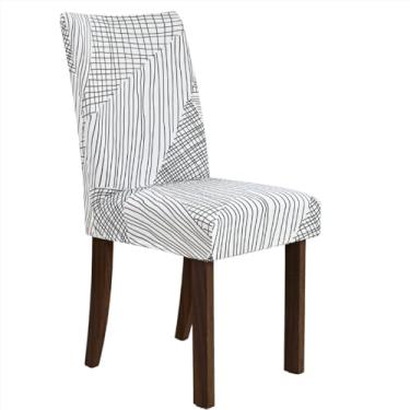 Imagem de Kit 6 Capas de Cadeiras de Jantar Geo Escandinavo Premium