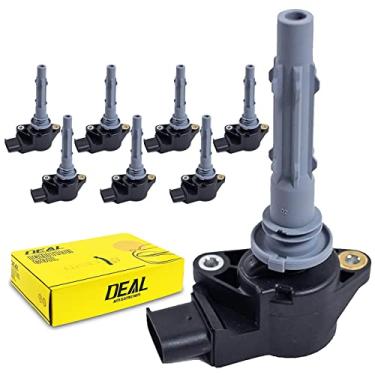 Imagem de Conjunto de 8 novas bobinas de ignição no plugue para 06-15 Mercedes Benz / 07-08 Dodge Freightliner UF535