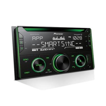 Imagem de Pioneer FH-S722BS DIN duplo, Amazon Alexa, Pioneer Smart Sync, Bluetooth, Android, iPhone - Receptor de CD de áudio