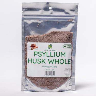 Imagem de Herb To Body Psyllium Husk Whole | Plantago Ovata | Orgânico | 113 g
