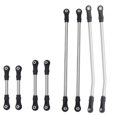 Imagem de LCG Girder Frame Stainless Steel Linkage Link Rod Rod End For 1/10 RC Crawler Axial SCX10 II III TRX4 Capra 1.9 LCG Rails Chassis Kit (for Capra 1.9)