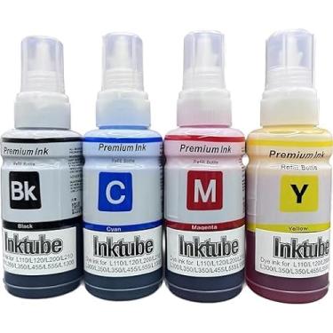 Imagem de Kit Refil 4 tintas compartivel Premium Ink T644 L355 L365 L375 L380 L395