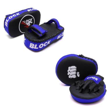 Imagem de Manopla de Foco + Raquete de Chute Muay Thay Profissional-Masculino