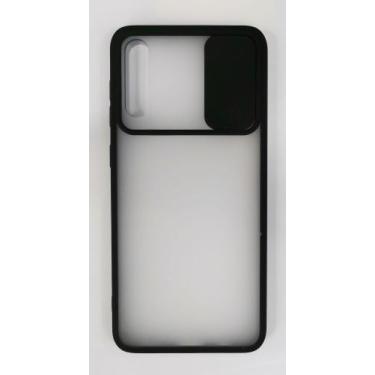 Imagem de Capa Capinha Protege Camera Galaxy a50 a30s a50s Premium - sem, preto