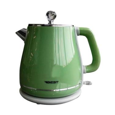 Imagem de Chaleira Jarra Bule Eletrica Térmica Yd-1830c 220v Best, VERDE