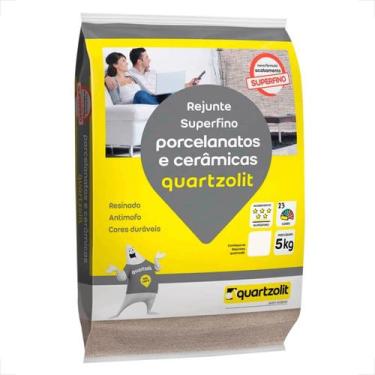 Imagem de Rejunte quartzolit 5kg porcelanato branco