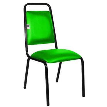 Imagem de Cadeira Empilhável para Hotelaria Linha Hotel Fremont Verde - Design O