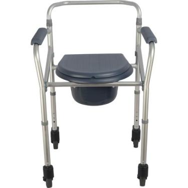 Imagem de Cadeira de Banho Alumínio Desmontável 100kg SC100 Hidrolight