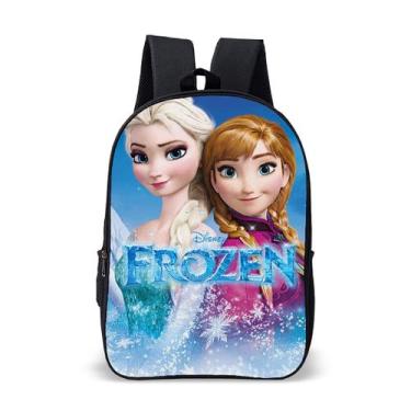 Imagem de Mochila Escolar Avulsa Infantil Frozen Menina Elsa e Ana  - Use Thuco