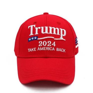 Imagem de Boné donald trump 2024, chapéu de beisebol dos eua, chapéu snapback bo