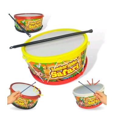 Imagem de Tamborzinho Tambor Infantil Brinquedo Musical - Maf