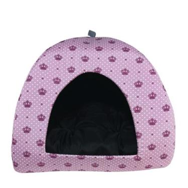 Imagem de Casinha cama Toca Tenda iglu pet Gato Cães fund Impermeável - Multifle