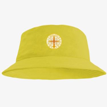 Imagem de Boné Chapéu Bucket Hat Estampado Medalha Sao Bento - MP Moda Masculina
