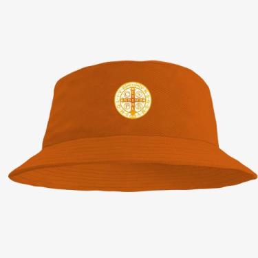 Imagem de Boné Chapéu Bucket Hat Estampado Medalha Sao Bento - MP Moda Masculina