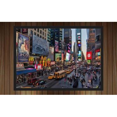 Imagem de Quadro Decorativo Cidade Nova Iorque Times Square Decoração De Salas C