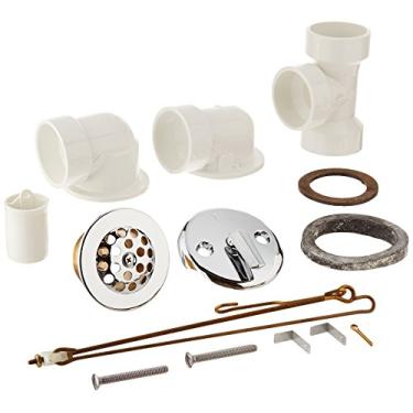 Imagem de Plumb Pak Kit Triplever 641PVC SCH40 CHR, cromado