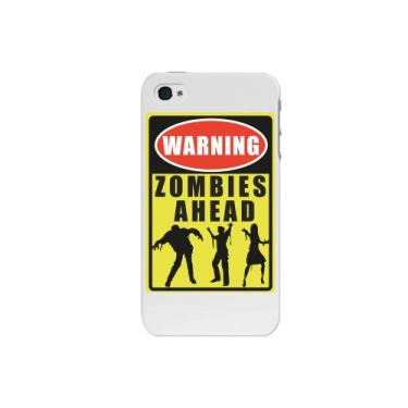 Imagem de Cellet Capa Zombie Sign Proguard para Apple iPhone 4/4S - Preta