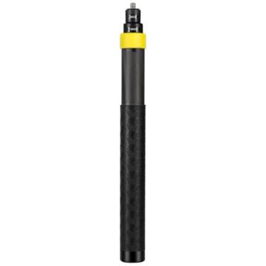 Imagem de Bastão de selfie invisível de fibra de carbono de 26 cm a 1,2 m para insta360 x4 Insta 360 x4 x3 x2 x um r RS Gopro Go Pro Hero 13 12 11 10 9 8 7 6 5 4 3 acessórios de câmera (ouro)