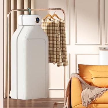 Imagem de Secador de Roupas Portátil, Máquina de Secar Portátil Dobrável Com Saco Seco para Apartamentos RV Home, Pequena Máquina de Secagem Elétrica para Viagens, Mini Secador de Viagem