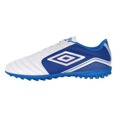 Imagem de Umbro Tênis masculino Classico 12 Tf Soccer Turf, Azul royal/branco, 44