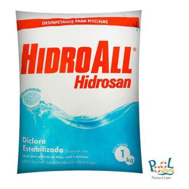 Imagem de Cloro Piscina Hidrosan Hidroall 1kg