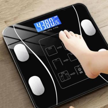 Imagem de Balança De Banheiro 180kg Inteligente Bioimpedância Digital - Home Goo