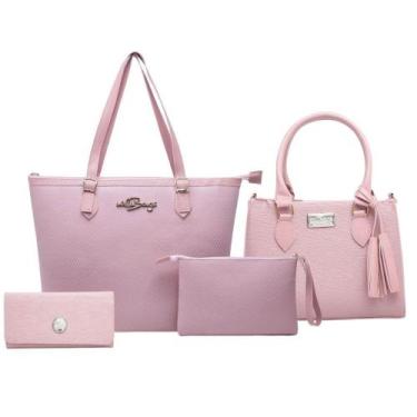 Imagem de Kit Bolsas  Grande + Bau + Carteira Feminina Willibags .