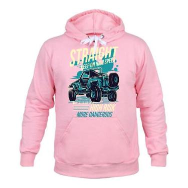 Imagem de Moletom 100% Algodão Quente Straight - Surprass, Rosa, G