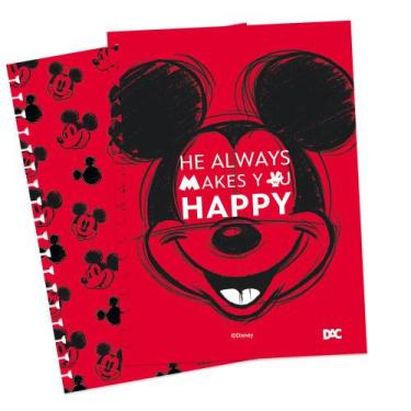 Imagem de Caderno Smart Com Folhas Reposicionáveis 80fls Mickey Dac