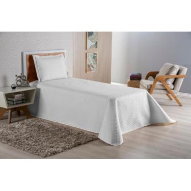 Imagem de Kit Colcha Cobre Leito Dubai Solteiro 2 Peças Para Cama Box - Maresia 