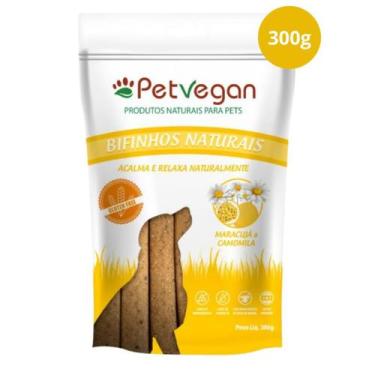 Imagem de Bifinho para Cachorro Maracujá e Camomila 300g PetVegan