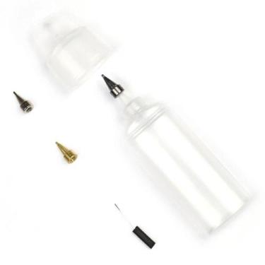 Imagem de Kit Bisnaga e Ponteiras Metálicas Fine Liner - Corfix