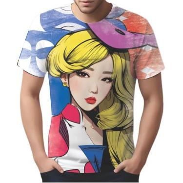 Imagem de Camiseta Camisa Tshirt K-pop Moda Coreana Pop Art Ásia 16 - Enjoy Shop